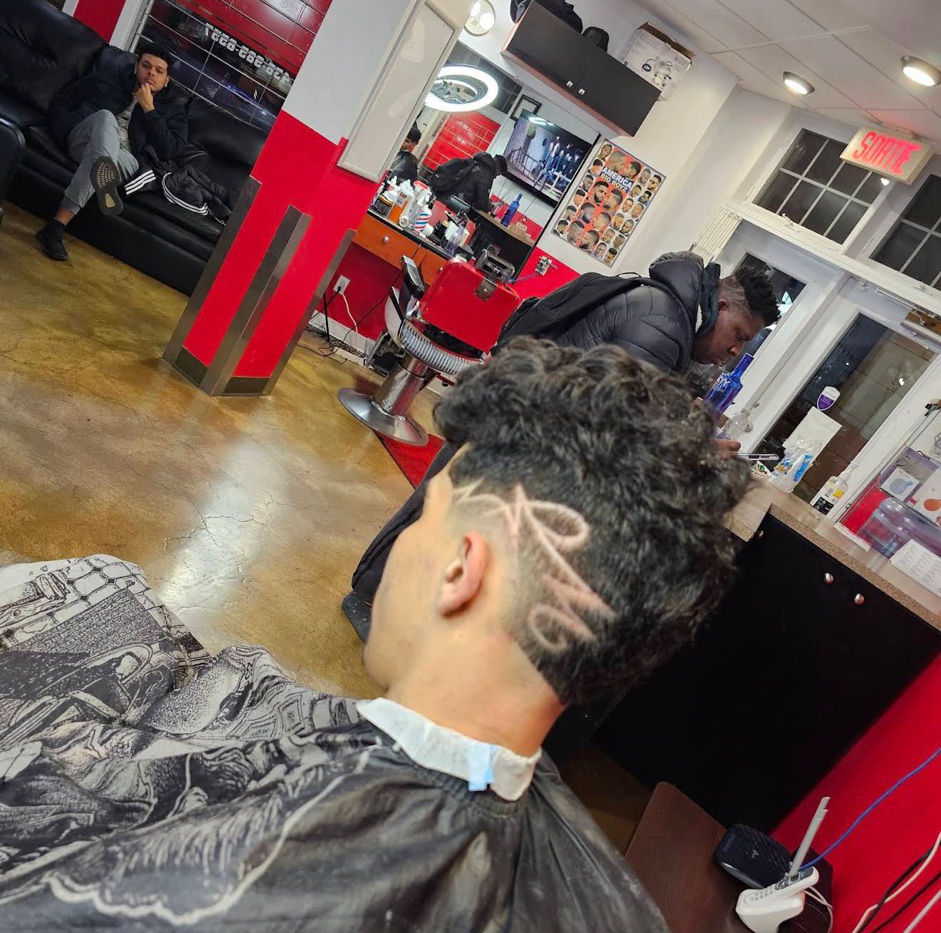 Salon — coupe en cours